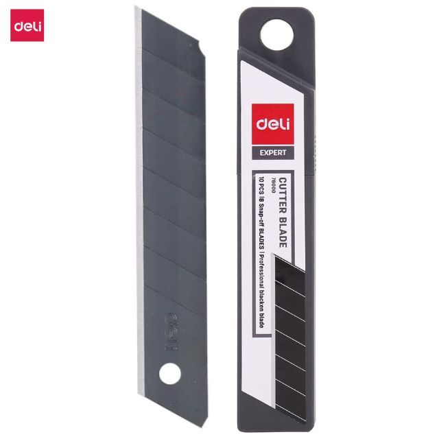 Deli 18mm Blacken Blade (L) 10's