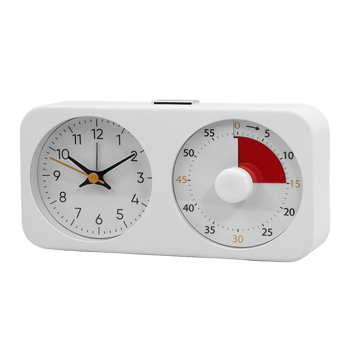 2 in 1 Rectacgular Clock and Timer