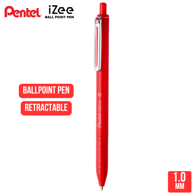 Pentel iZee Retractable Ballpoint Pen BX470