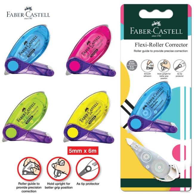 Faber-Castell Flexi-Roller Correction + Refill Blister
