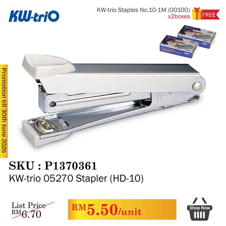 Promo@KW-trio 05270 Stapler (HD-10)