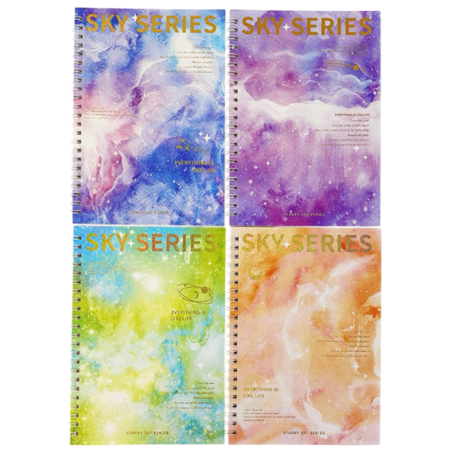 Wire-O Note Book Sky Series