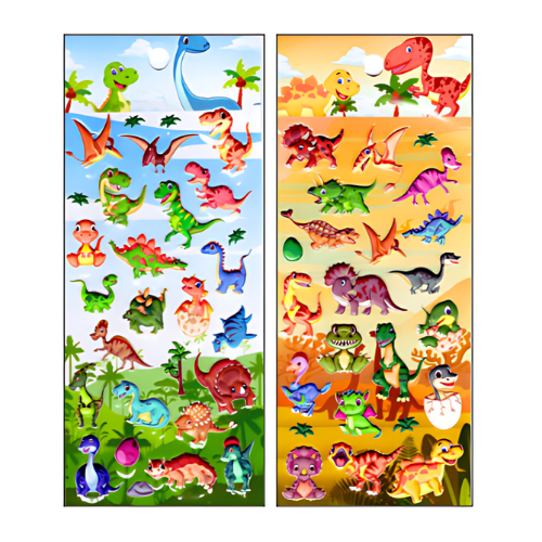 Sticker Eva Foam (Dinosaur World)