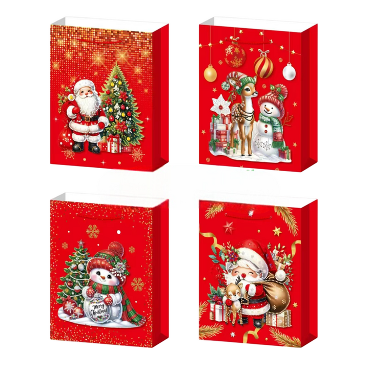 Christmas Paper Bag L18 x H23 x W10cm