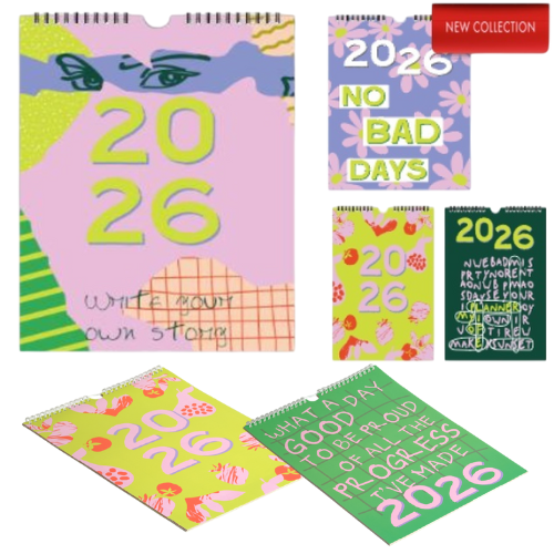 Masterprint B4 Monthly Wall Hanging Calender + Stickers - MHC-12