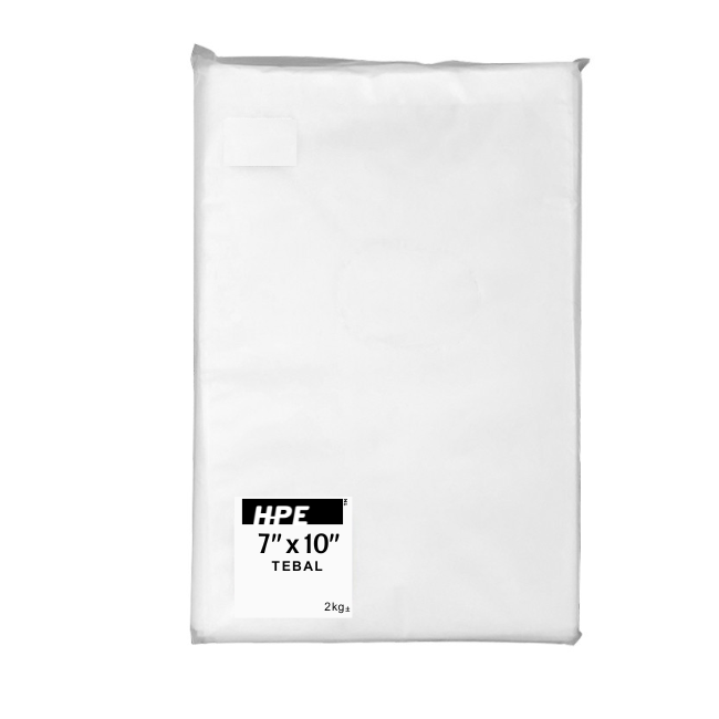 HPE Plastic Bag Transparent 2kg (Tebal) 0.08mm