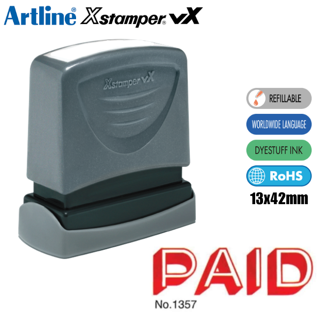 Artline X Stamper (Paid) ES-BV - Red