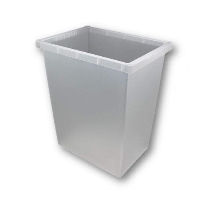 UEW Transparent Waste Paper Bin
