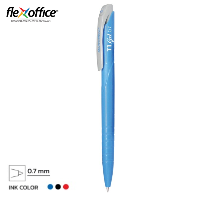 Flexoffice T1 Rectractable Gel Pen 0.7mm