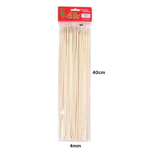 Bamboo Wooden Stick 4mmx40cm 50's