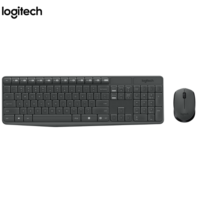 Logitech Combo Wireless Keyboard & Mouse MK235