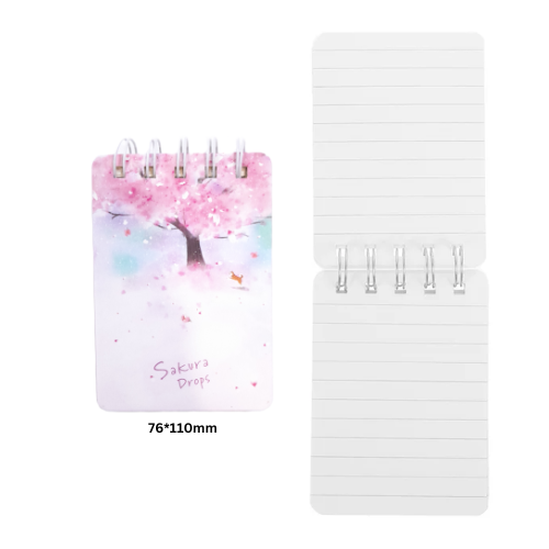 Wire-O Note Pad 75x105mm 120pages