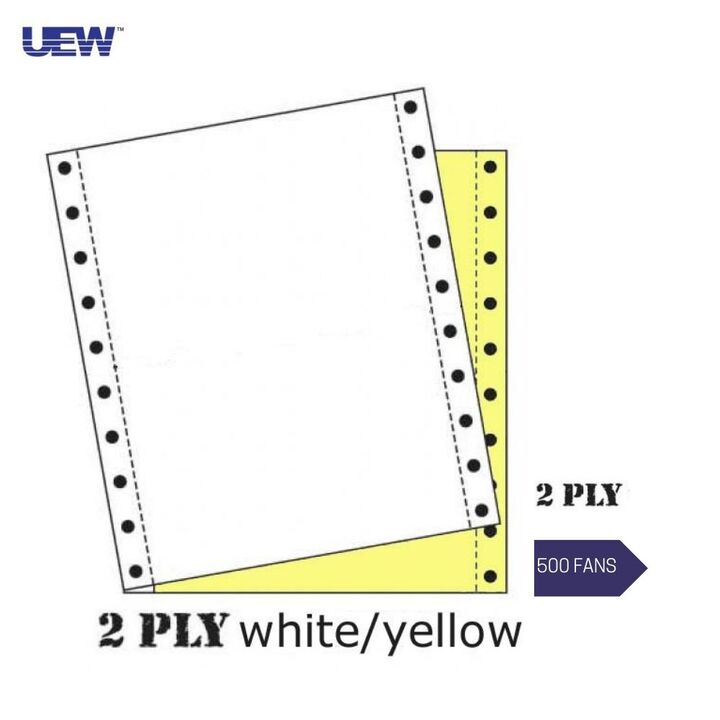 UEW Computer Form NCR Colour Paper