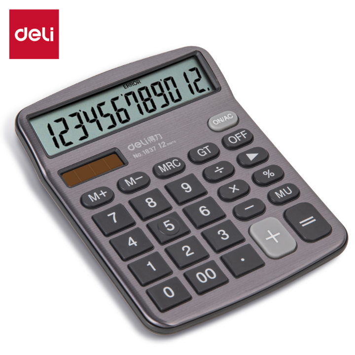 Deli Desktop Calculator 1837 (12 Digits)