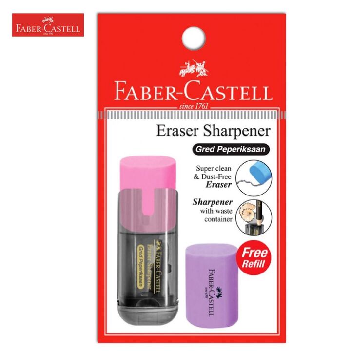 Faber-Castell Eraser Sharpener + 1 Refill