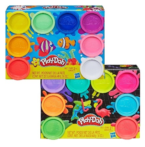 Hasbro Play-Doh Refill 8's/pack E5044 - Asst Colour