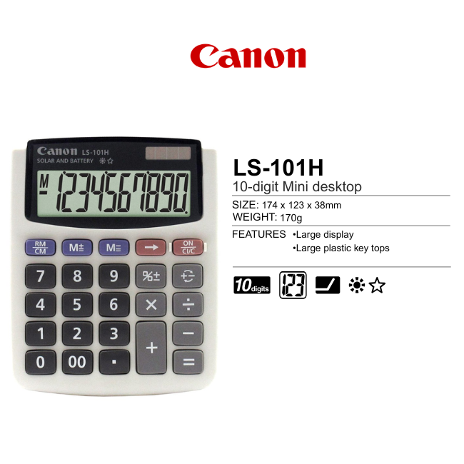 Canon Desktop Calculator
