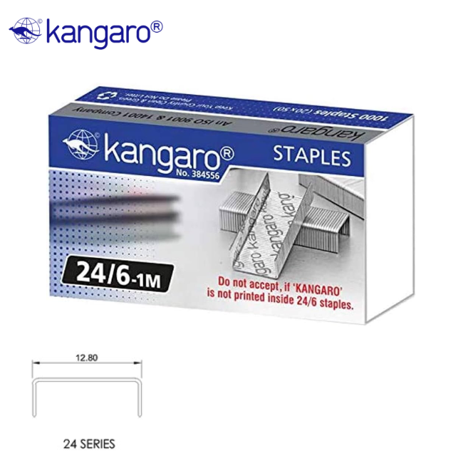 Kangaro Stapler Refill No:3-1M 24/6