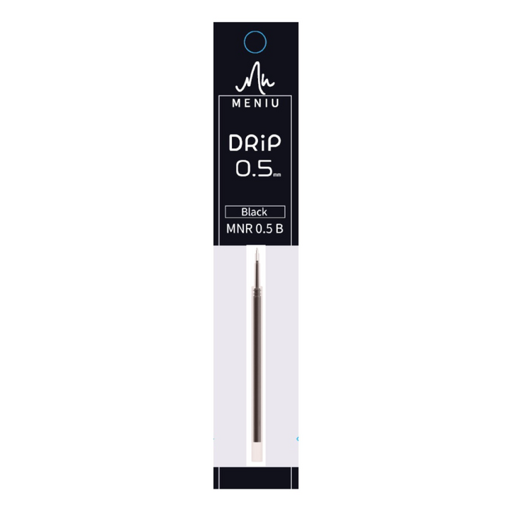 Meniu Gel Pen 0.5mm - Drip Refill Black