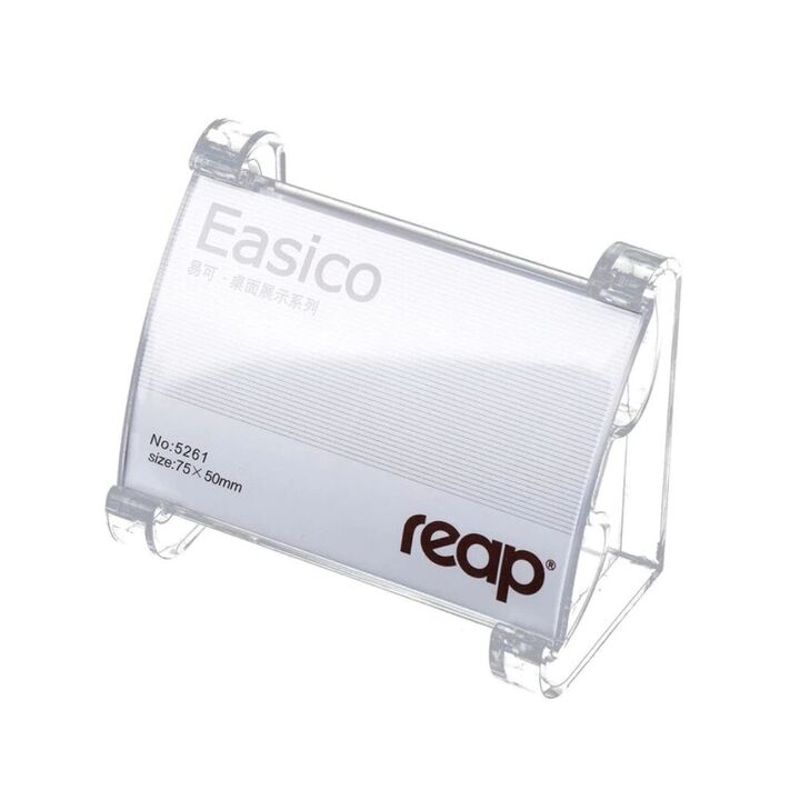 REAP Acrylic Stand Desk Label