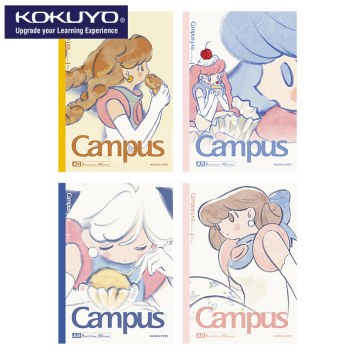KOKUYO Campus AC Illustrator Notebook A5 40P Nakamura Yuki