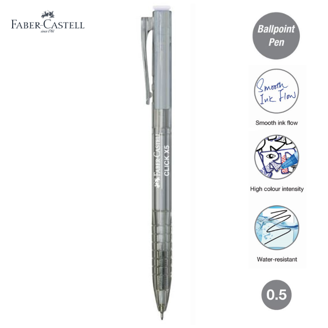 Faber-Castell Ball Pen Click X5 0.5mm