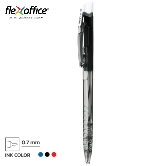 Flexoffice StartupRetractable Ball Pen 0.7mm FO-GELB021