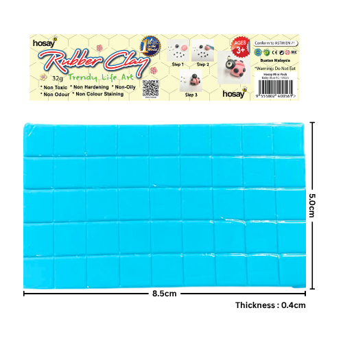 Hosay Rubber ClayMini Pack 32g