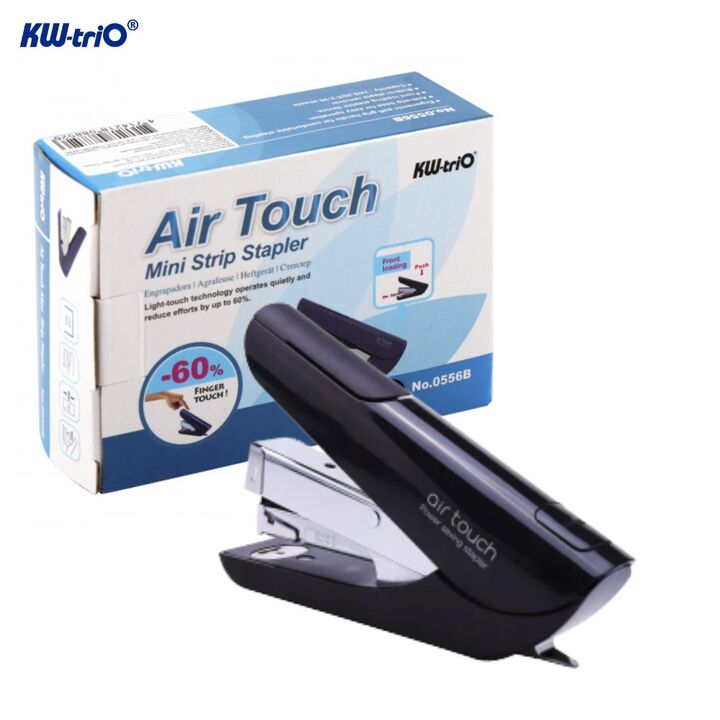 KW-trio 0556B Air Touch Mini Strip Stapler 20 shts (24/6, 26/6)