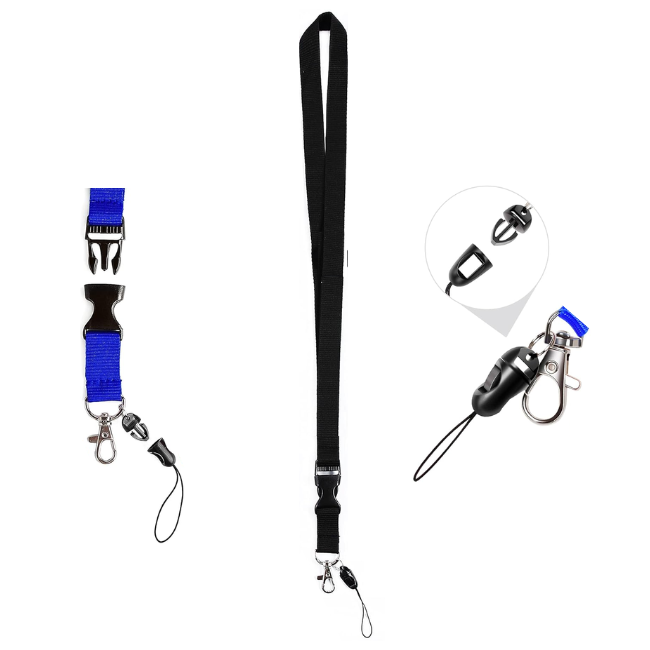 Lanyard 2cm with Release Buckle for Name Tag & Phone