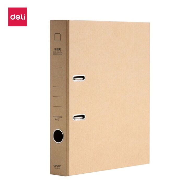 Deli Kraft Paper Level Arch File A4