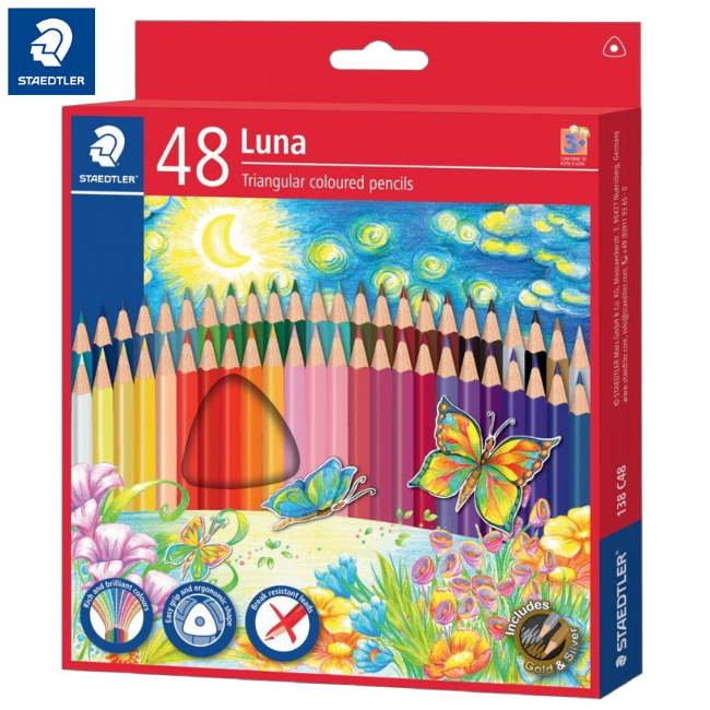 Staedtler Luna Tri Coloured Pencil 138