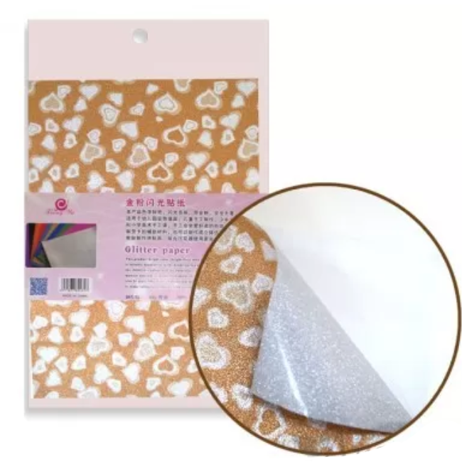 Sparkling Stickers 80gsm A4 10's