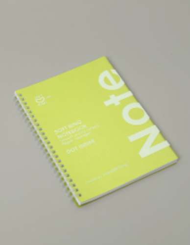 Masterprint Soft Ring Flagship Series A6 Notebook 160pgs HWF