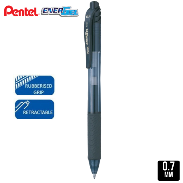 Pentel Energel Retractable Pen BL107 0.7mm