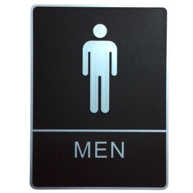 UEW Restroom Signs 15cm x 20cm