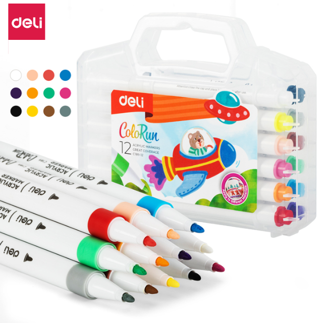 Deli Acrylic Marker 1mm