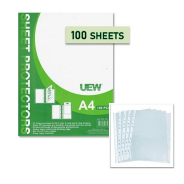 UEW Protector Sheet A4 305A 100's