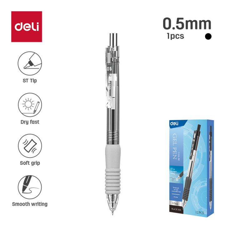 Deli Gel Pen ST Tip 0.5mm