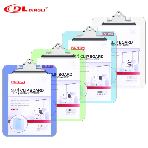 Dingli Colour Hard Plastic Jumbo Clip Board DL-936/1054/1064 A4