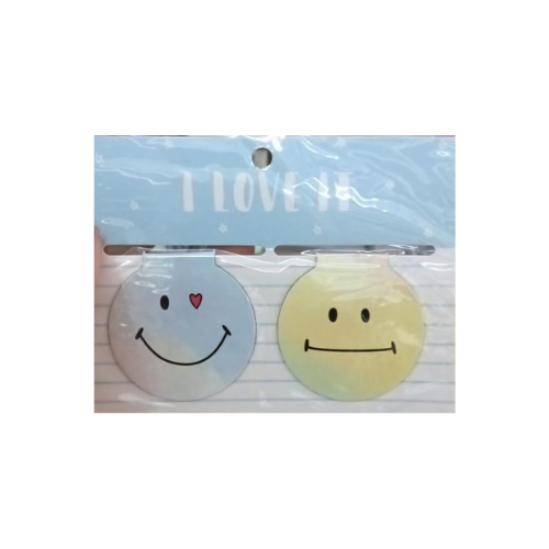 Magnetic Book Mark 2'  'Smiley Face' SS-12779