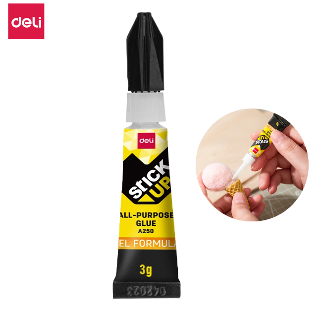 Deli All-Purpose Glue Transparent 3g A250