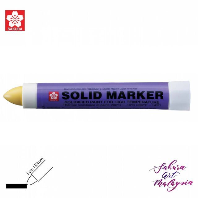 Sakura Solid Marker for High Temperature frm 200C till -10C (Tough Industrial)
