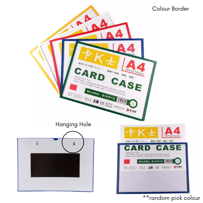 Magnetic Card Case A4