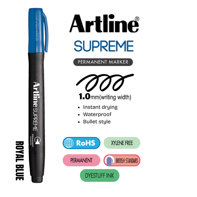 Artline Permanent Marker Supreme EPF-700 1mm