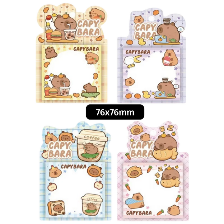 Capybara Sticky Pad 60's 76x76mm BLT-2321
