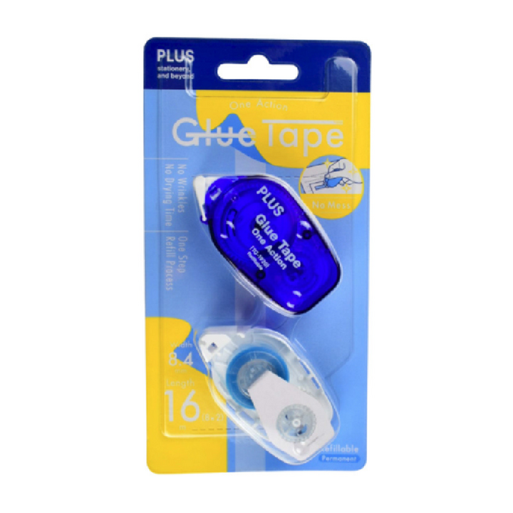 Plus One Action Glue Tape 8.4mm x 8m