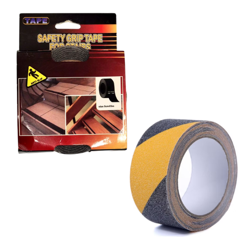 Anti-Slip Hazard Warning Floor Tape 48mmx5m