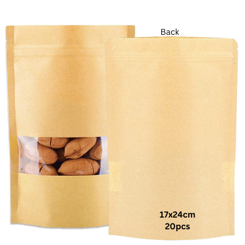 Kraft Paper Bag with Window