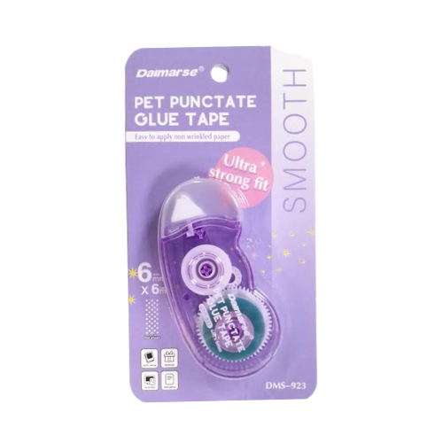Daimarse PET Punctate Glue Tape 6mm x 6m